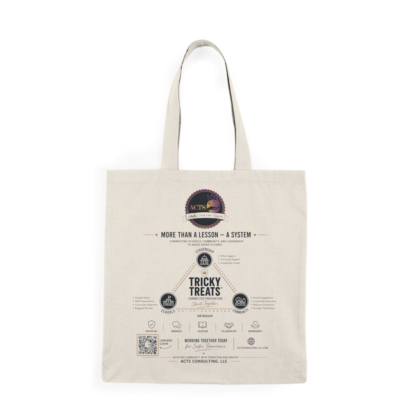 Tricky Treats™ Leadership & Prevention Tote